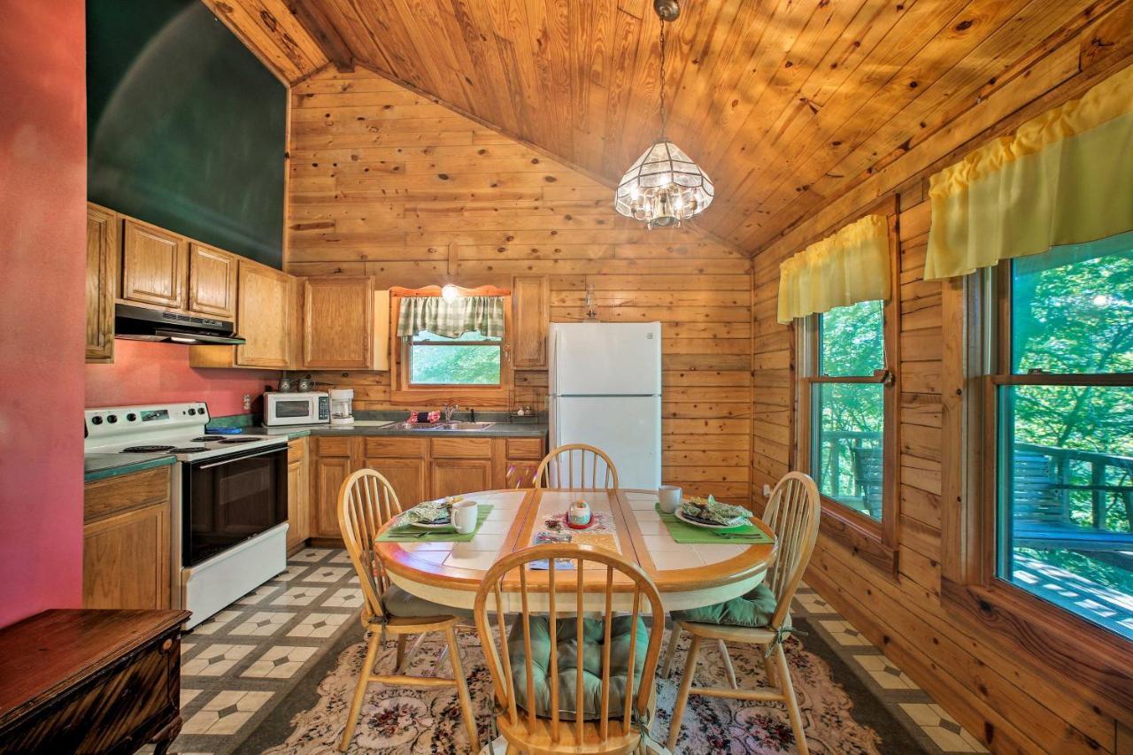 Eureka Springs Studio With Deck, Views And Bbq! Eksteriør bilde